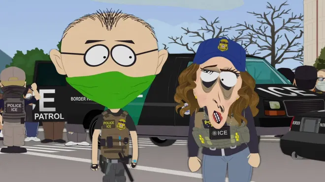 Kristi Noem in South Park
